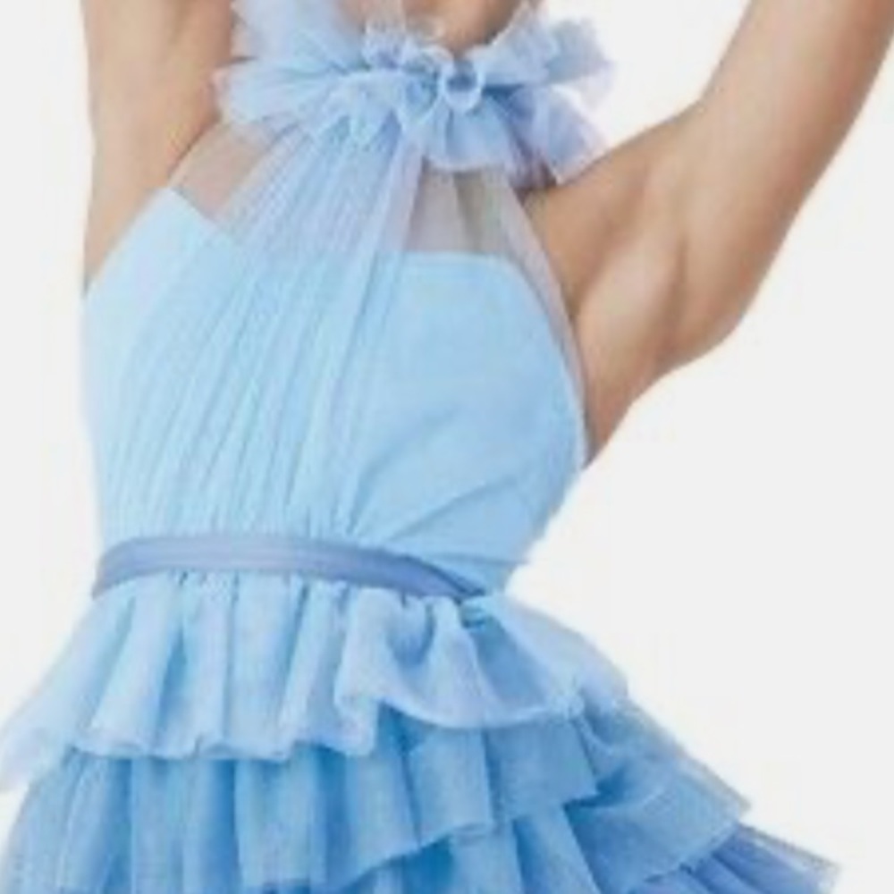 NWOT Weissman ballet costume. Blue ombré tulle